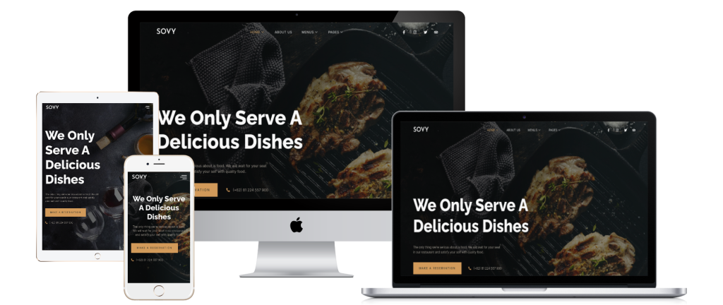 restaurant website