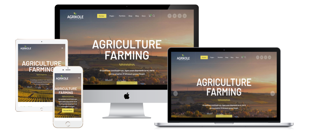 farm web design